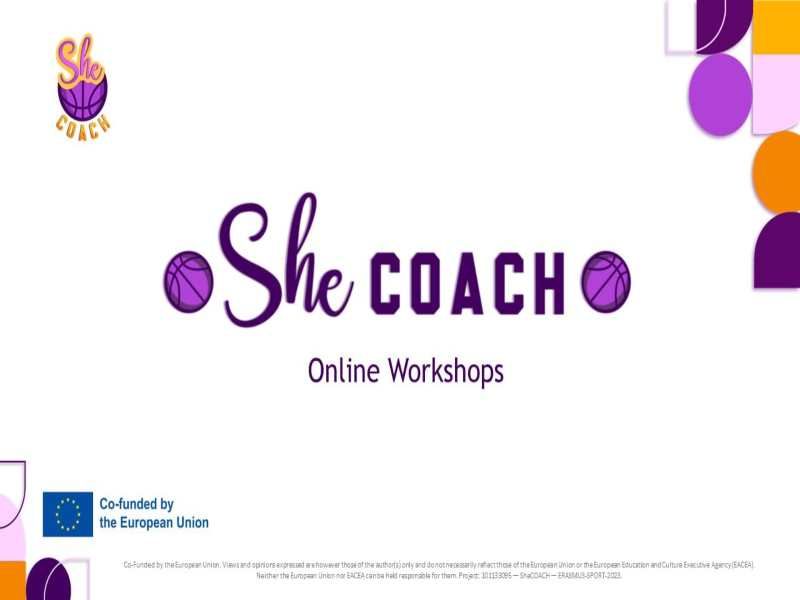 Πρόσκληση σε online workshops της ευρωπαϊκής δράσης SheCOACH για την προώθηση της έμφυλης ισότητας στην προπονητική και αθλητική εκπαίδευση στην Ελλάδα