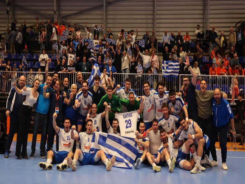 Θερμά συγχαρητήρια στην Εθνική Ομάδα Χάντμπολ Ανδρών